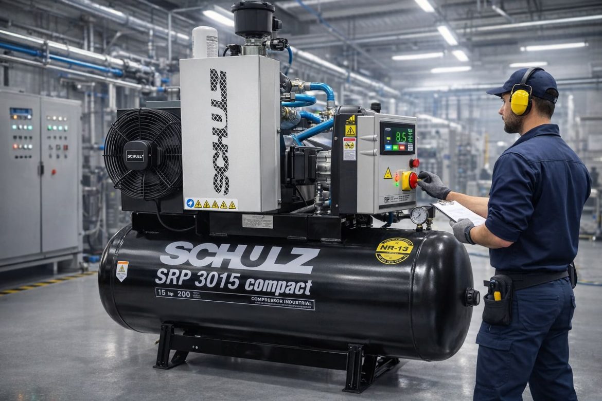 Compressor de Parafuso Principais características e vantagens