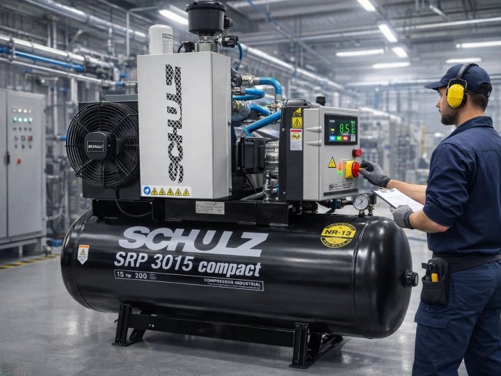 Compressor de Parafuso: Principais características e vantagens